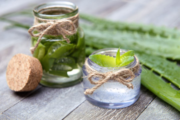 fresh and organic aloe vera for skin care and health