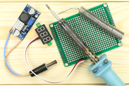 Soldering of electronic components