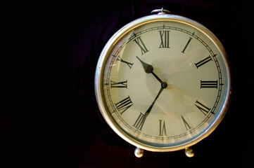Old vintage standing clock