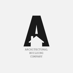 house building logo for your company isolated