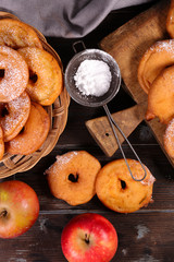 apple donut