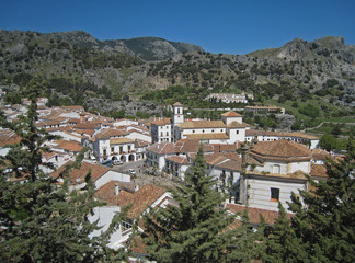 Fototapeta na wymiar Andalusie. Villages Blancs