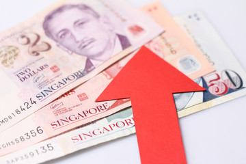 Appreciation of the Singapore dollar