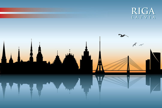 Riga skyline 