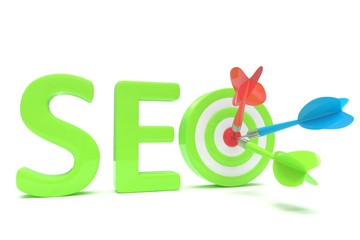 SEO concept. 3D illustration.