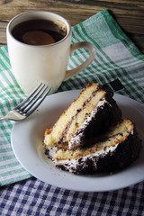 Cake and tea