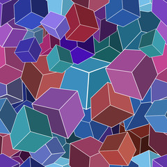 Geometric seamless background.