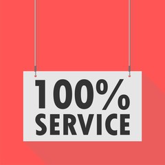 Hanging Sign 100 % service