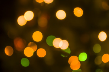 Abstract circular bokeh background