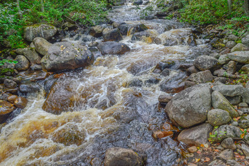 Mountain river, North, Canada