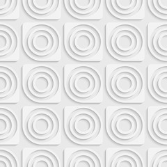 Fototapeta na wymiar Seamless Circle and Ring Pattern