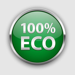 100% eco plate in silver frame