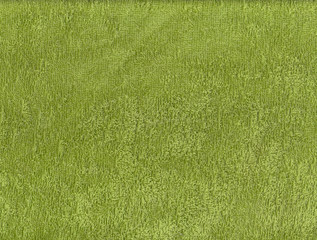 Green towel texture.