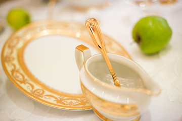 quality served restaurant table