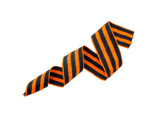 Folded Saint George textile ribbon