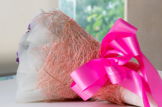 bouquet and ribbin for flower