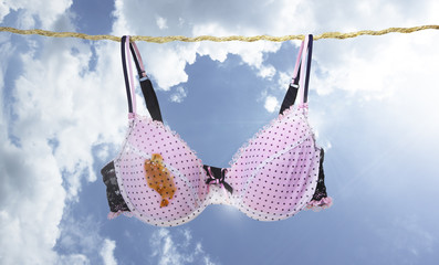 Breast cancer concept