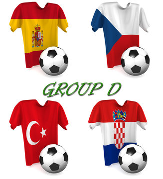 Group D European Football 2016