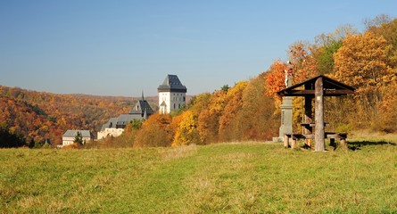 Obraz premium Castle Karlstejn