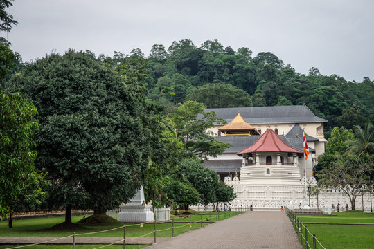 The Temple of The Tooth of Buddah.