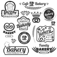 Bakery Labels Set
