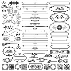 Calligraphic Design Elements