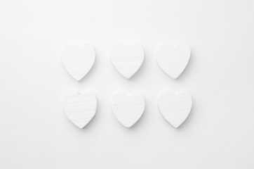 Wooden hearts