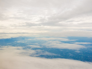 blue sky background with white clouds