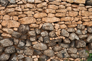 stone wall at Fuerteventura