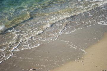 Sand beach