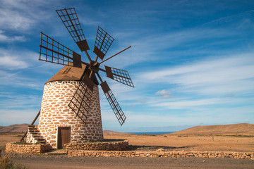 windmill at Fuerteventura