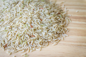 organic brown rice