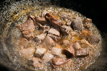 Traditional uzbek food