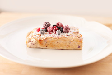 Käsekuchen mit Beeren
