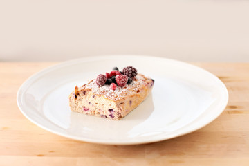 Käsekuchen mit Beeren