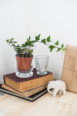 home interior decor, vintage style