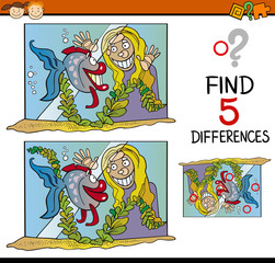 educational task of differences