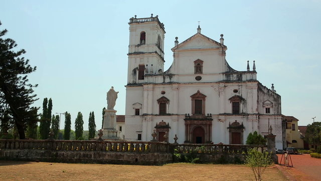Old colonial church