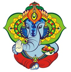 Hindu elephant head God Lord Ganesha