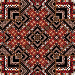 Decorative Geometric Ornate Abstract Pattern