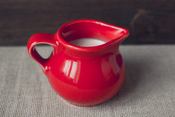 jug with milk