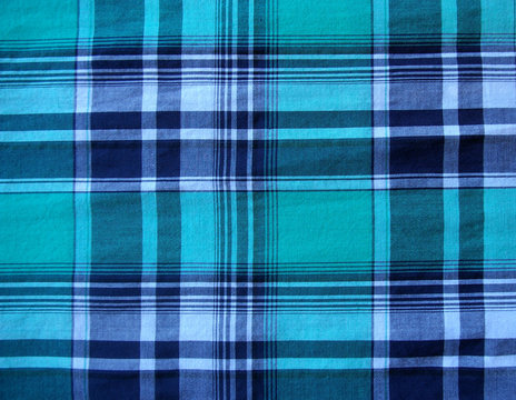 Tartan Pattern blue