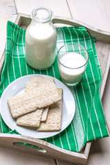 Tasty, healthy breakfast.