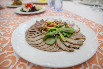 meat with vegetables