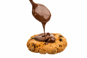 cookies with chocolate cream