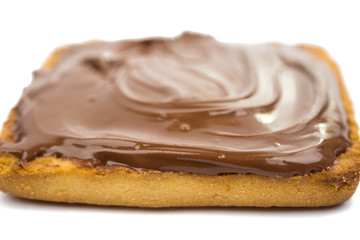 cookies with chocolate cream