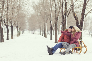 Obraz premium Selfie