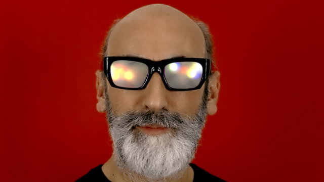 Hypnoglasses look stage lights