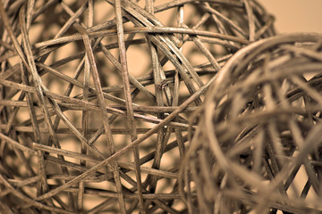 Korbgeflecht Hintergrund