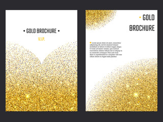  Golden Brochure  Template 1